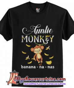 Auntie Monkey banana T-Shirt