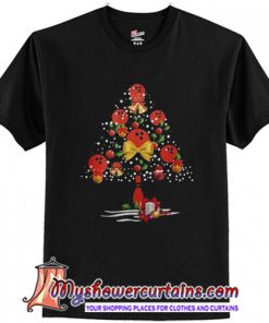 Bowling Christmas Tree T-Shirt