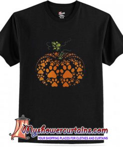 Dog footmark Pumpkin T-Shirt
