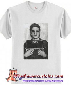 Elvis Presley Army Mugshot T-Shirt