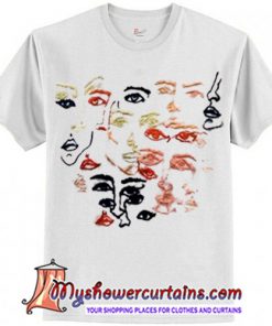 Faces contemporary T-Shirt