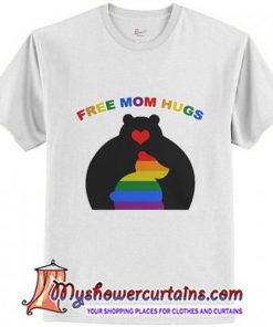 Free Mom Hugs Mama Bear LGBT Bear T-Shirt