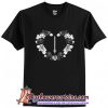 Goth Rose Heart T-Shirt