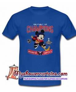 Hockey Mickey 2018 Stanley Cup Champions Washington Capitals T Shirt