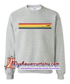 J Galt Rainbow Stripe Sweatshirt