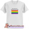 Kiss Whoever The Fuck You Want Rainbow T-Shirt