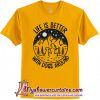 Life is better with dogs around shirt