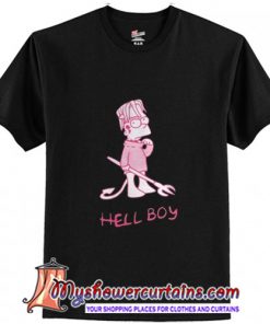 Lil peep Hellboy Bart Simpson T-Shirt