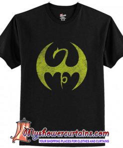 Marvel Iron Fist Distressed Dragon Logo T-Shirt