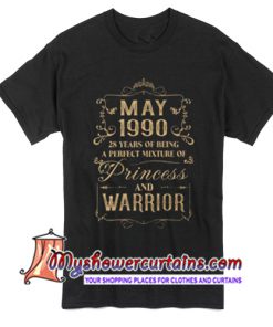 May 1990 Princess and Warrior T Shirt