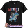 Merica Abe Lincoln Unicorn Trex 4th Of July T-Shirt