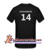 Mexico 2018 world cup home Chicharote 14 T Shirt back