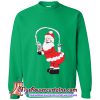Milk santa christmas Green Sweatshirt