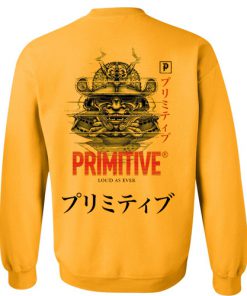 Primitive Samurai Sweatshirt back
