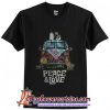 Snoopy And Charlie Brown Peace And Love T-Shirt