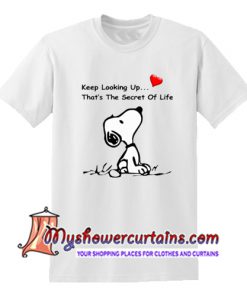 Snoopy Keep Looking Up T Shirt