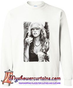 Stevie Nicks young smoking Sweatshirt