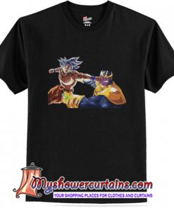 Thanos And Goku Fighting T-Shirt