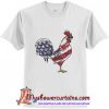 The Chicken Rooster America Flag 4th Of July Patriotic T-Shirt