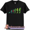 The Evolution of Kermit t shirt