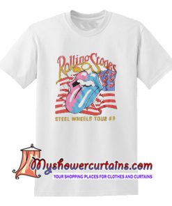 The Rolling Stones Steel Wheels Tour T Shirt
