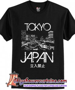 Tokyo Japan Typography t shirt