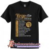 Virgo Tacts Serving Per Container T-Shirt