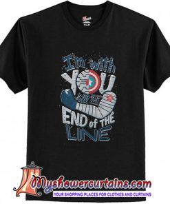 Winter Soldier I'm With You Till The End Of The Line Shirt
