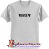 female af t-shirt