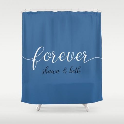 forever shawn and beth Shower Curtain