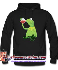kermit the frog drink tea hoodie