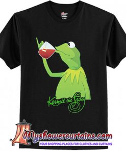 kermit the frog drink tea t shirt