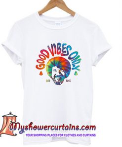 Good Vibes Only Bob Ross T-Shirt