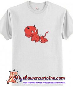 Hot Stuff The Little Devil Laying Down T-Shirt