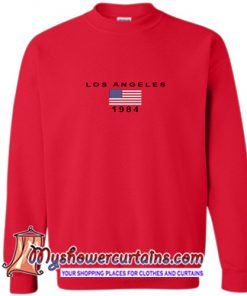 Los Angeles Flag USA 1984 Sweatshirt
