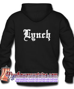 Lynch Font Back Hoodie