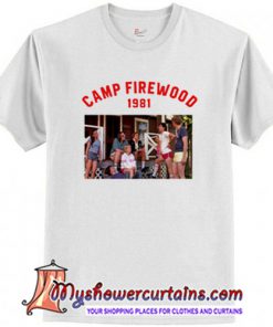 Camp Firewood 1981 Grapich T-Shirt