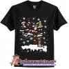 Cat Winter Christmas Tree Cat T-Shirt