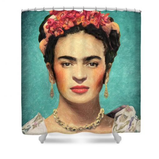 Frida Kahlo shower curtain3