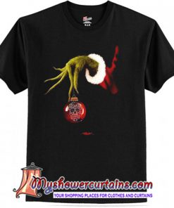 Grinch's Hand Holds Skull T-Shirt