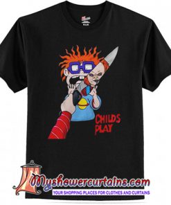 Rugrats scary Chucky Doll with knife child's play T-Shirt