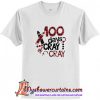 100 days cray cray plaid T Shirt (AT)