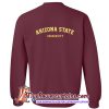 Arizona State University Sweatshirt Back (AT)