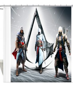 Assassins creed Game shower curtain customized design for home decor (AT)