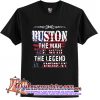 BUSTON MAN MYTH LEGEND AMERICAN T Shirt (AT)