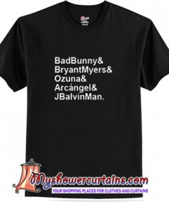 Bad Bunny and Bryan Miyers T Shirt (AT)