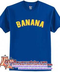 Banana Font T Shirt (AT)