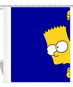 Bart Simpsons shower curtain (AT)