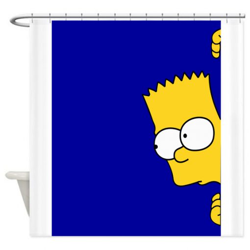 Bart Simpsons shower curtain (AT)