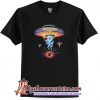 Boston Rock Band Classic Spaceship Distressed T Shirt (AT)